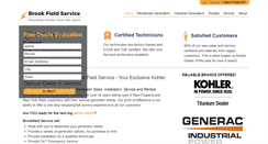 Desktop Screenshot of brookfieldservice.com